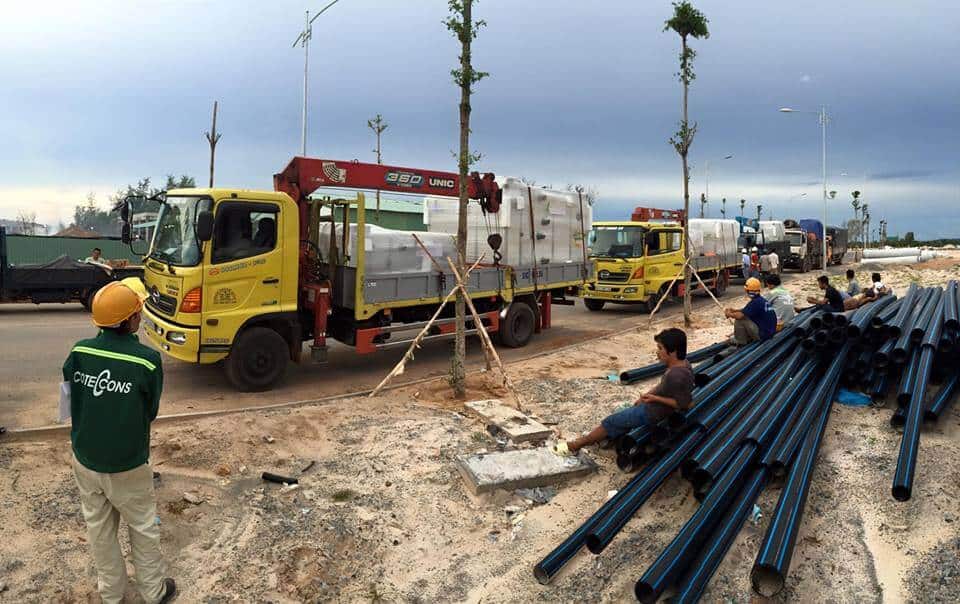 Thuê xe tải cẩu tại TP.HCM, xe tải gắn cẩu