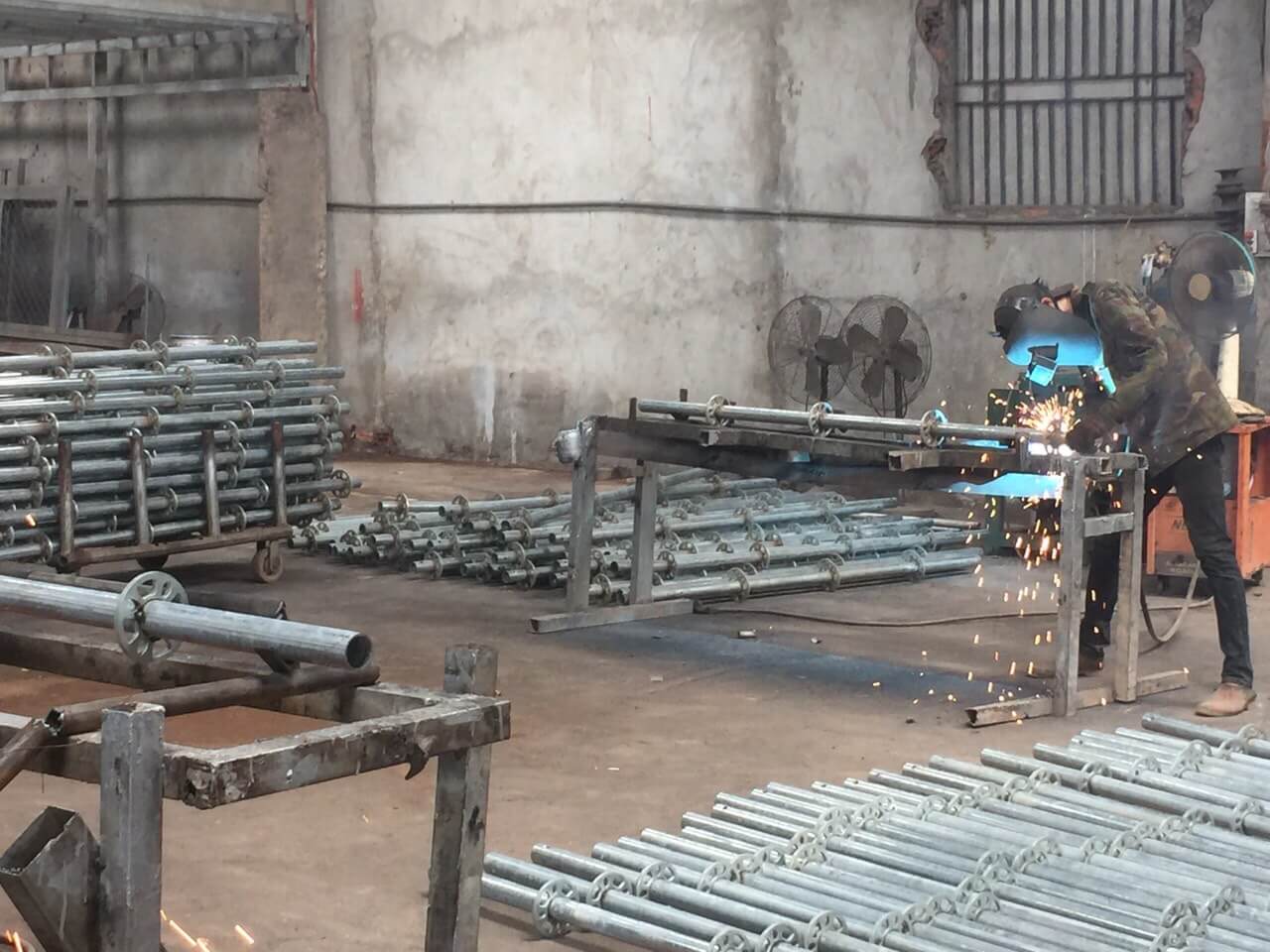 Gia công giàn giáo Ringlock tại Thiên Phú