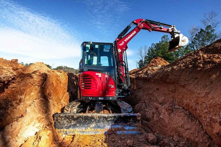 Dịch vụ cho thuê máy xúc đào đa dạng thể tích gàu