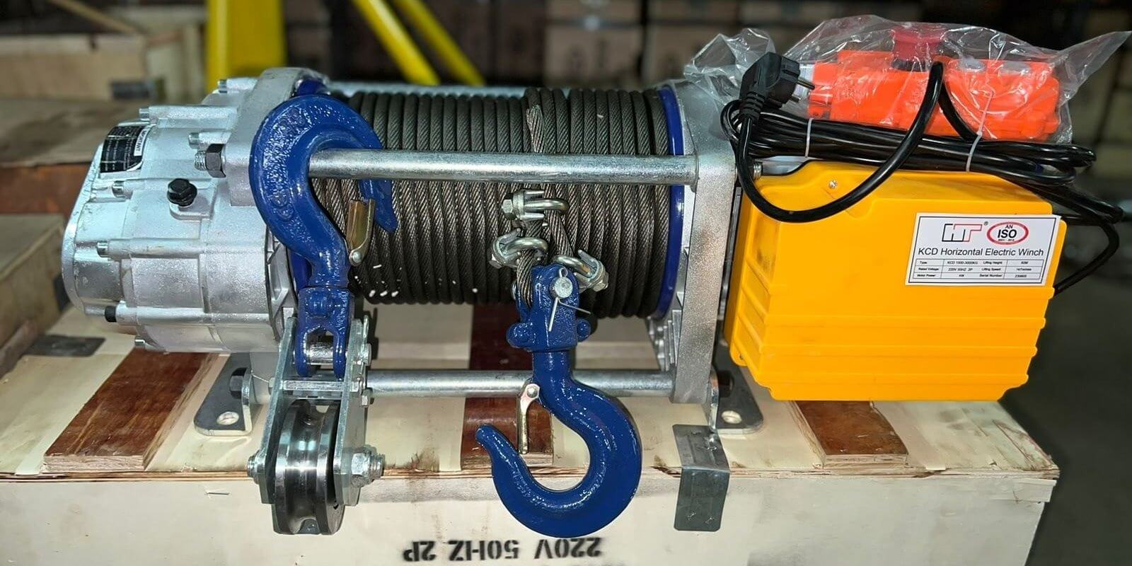 Máy tời điện KCD 1000